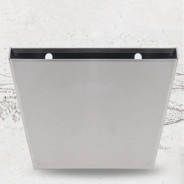 Prep & Savour 5.52" Beer Bottle Cap Storage Bucket Stainless Bar Wall